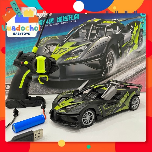 Xe điều khiển từ xa tốc độ cao sạc pin RACE 2, ô tô đồ chơi trẻ em cao cấp
