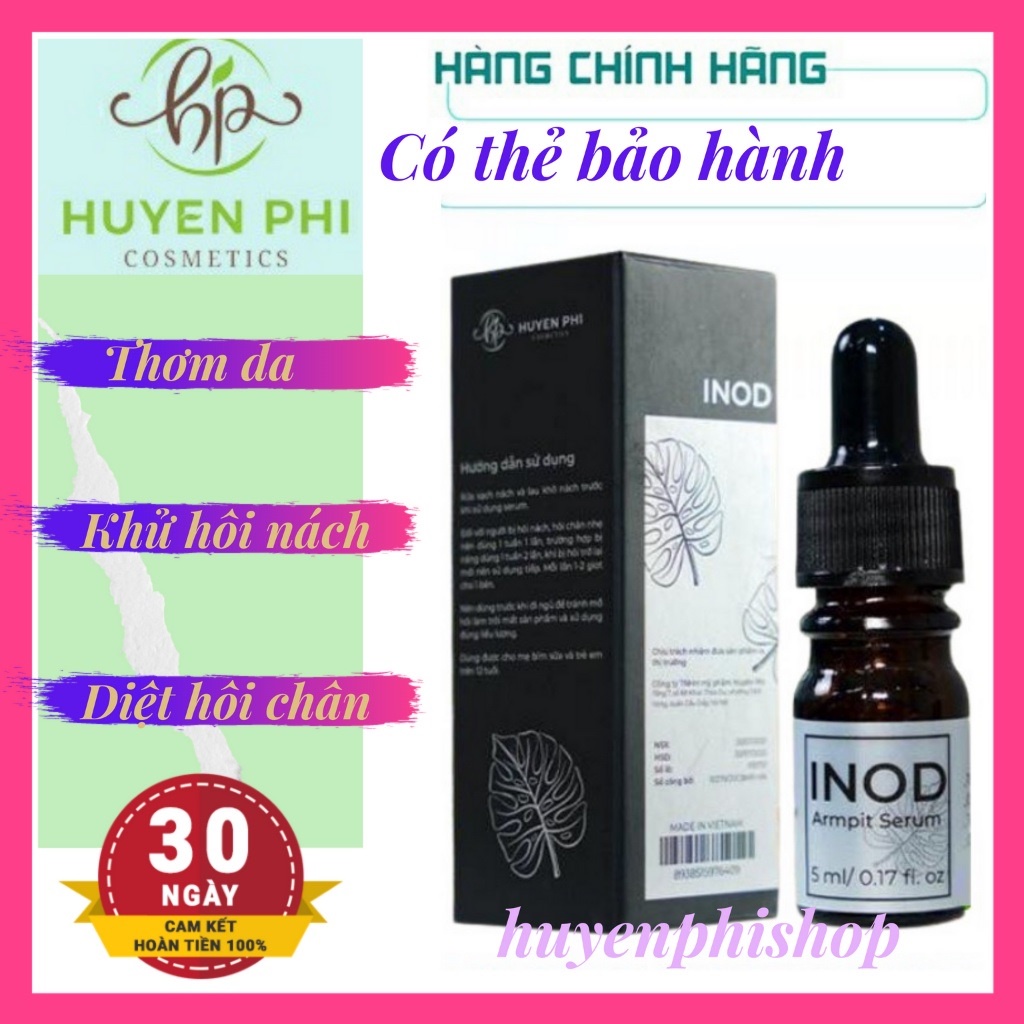 Serum hôi nách INOD Huyền Phi khử mùi hôi nách hôi chân
