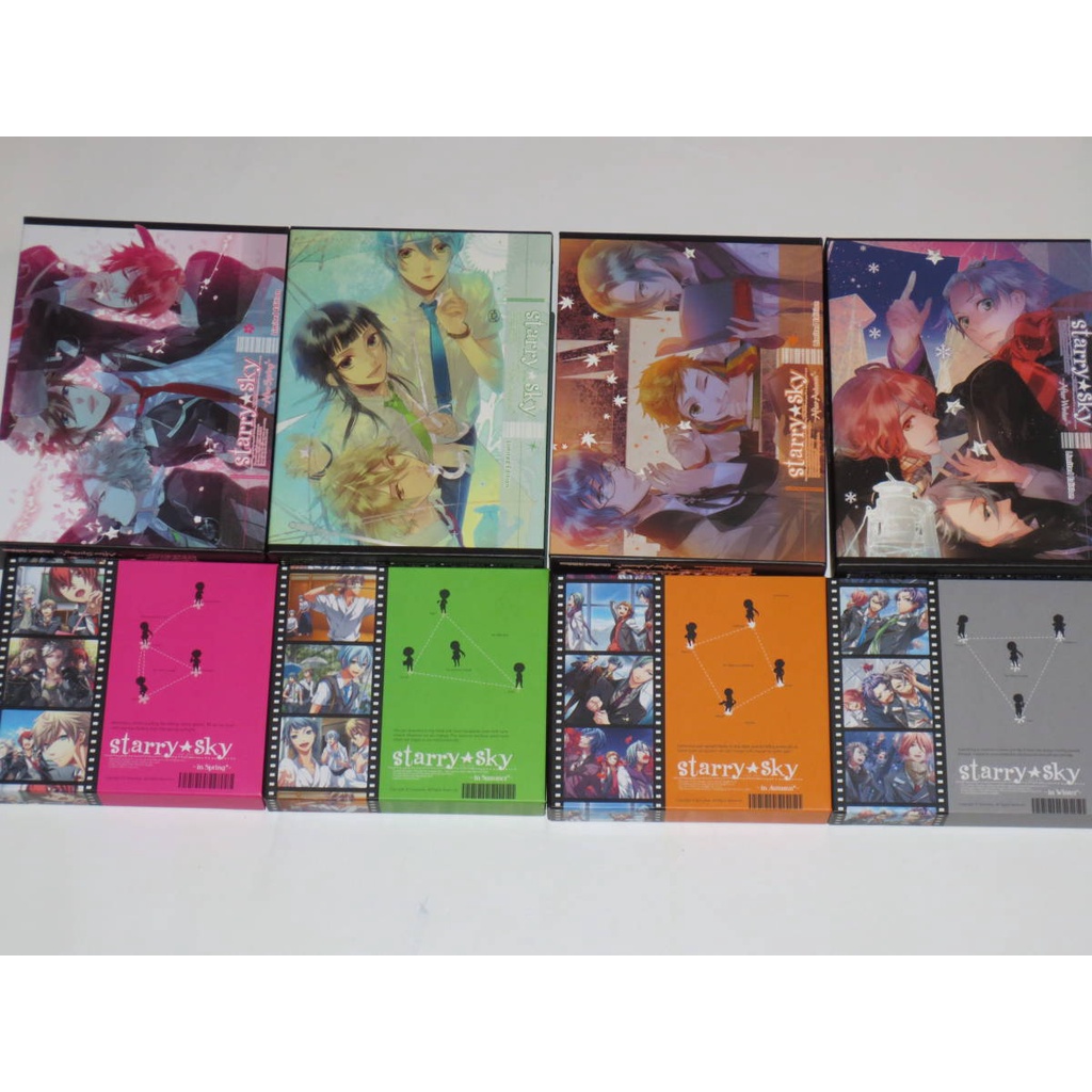 [TÁCH DEAL] Bộ đĩa CD kèm postcard book Starry☆Sky trò chơi đầu tiên chính hãng Nhật Bản