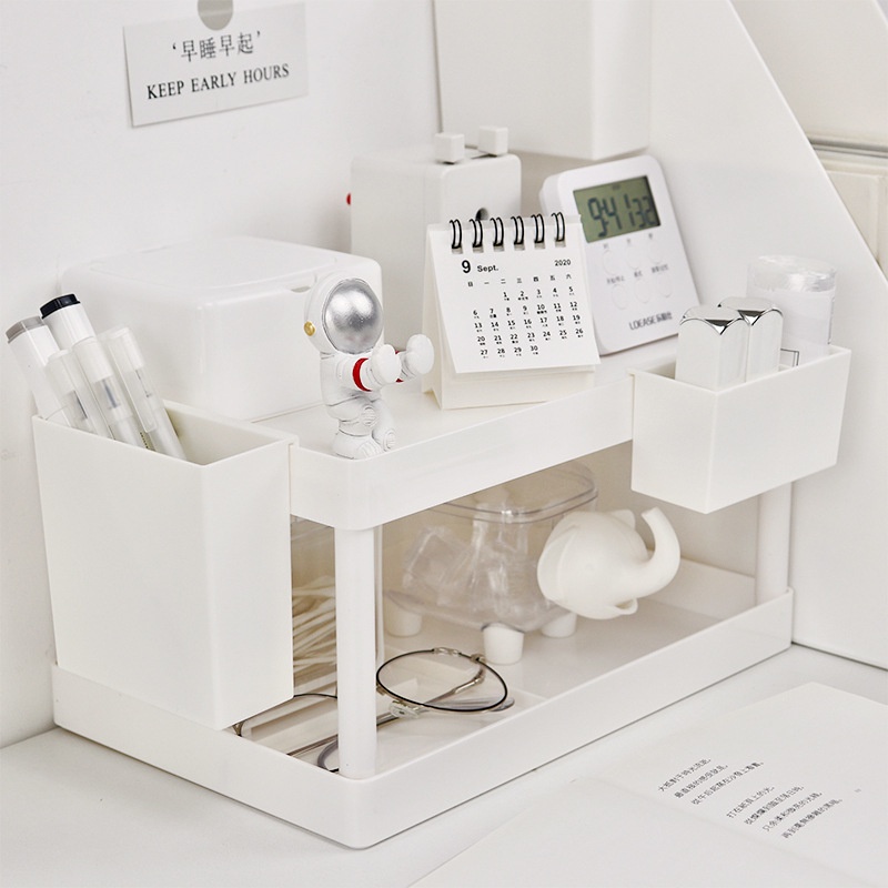 Kệ đựng đồ đa năng, khay đựng đồ văn phòng tiện lợi, giá để sắp xếp đồ gọn gàng ngăn nắp đơn giản hiện đại LOTIDA