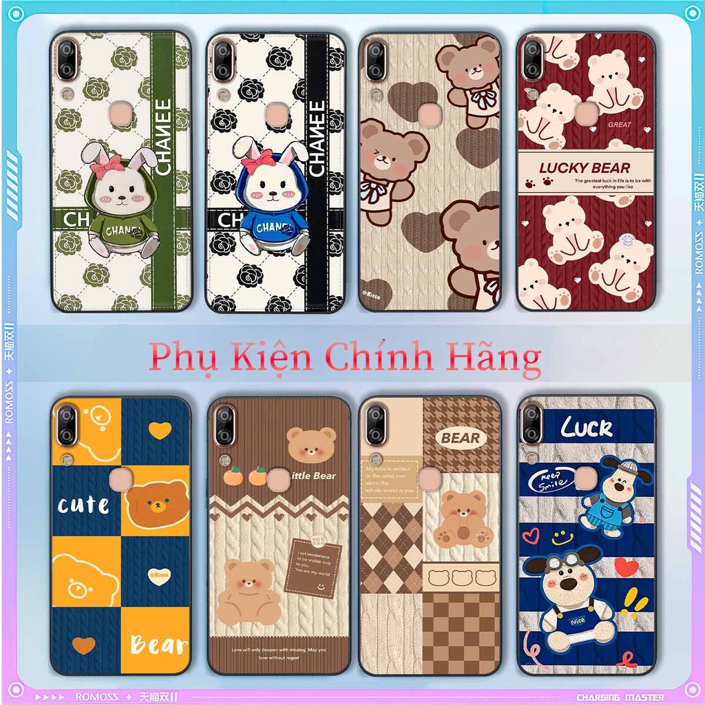 Ốp Vsmart Bee / Bee3 / Active1 / Active 1 Plus Gấu Cute Giễ Thương