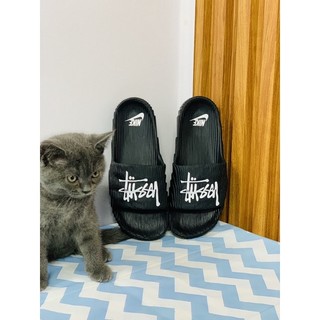 Dép nam đúc Stussy nguyên khối quai ngang