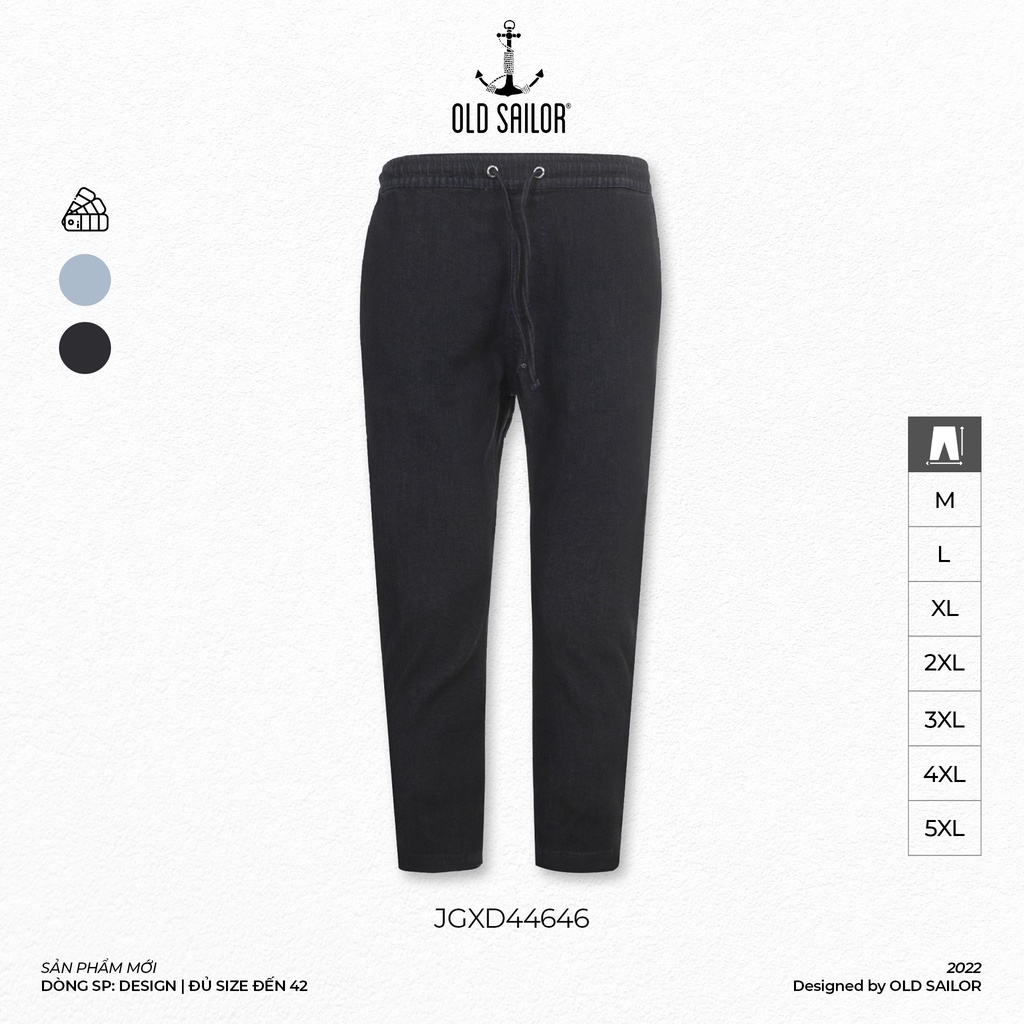 Quần Jean Nam OLD SAILOR Quần Lưng Thun Chất Denim Co Giãn Thoải Mái Bigsize