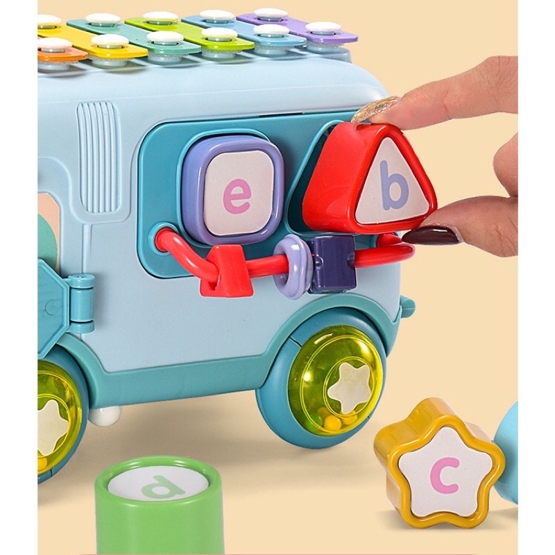 ĐỒ CHƠI CHO BÉ 18M+ Xe Bus Đa năng