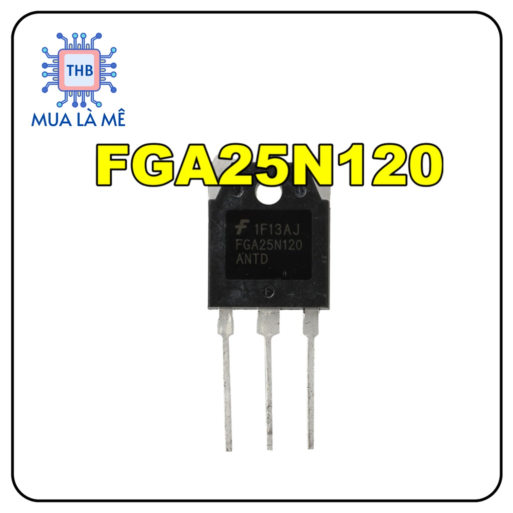 FGA15N120 IGBT 15A 1200V TO-3P tháo máy