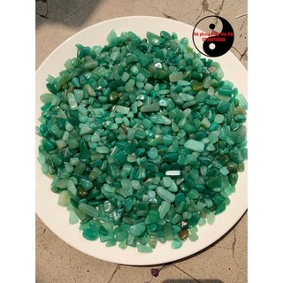 1 kg đá Thach Anh vụn mài nhẵn đẹp