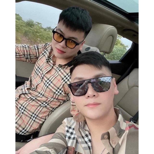 Kính râm nam nữ cao cấp LV tráng gương chống chói chống tia UV cao cấp Fullbox.Kính mát