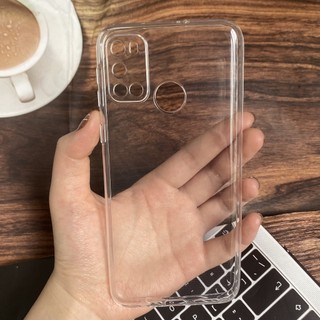 ￼Ốp dẻo silicon Vsmart Joy 4 trong suốt có gờ bảo vệ camera