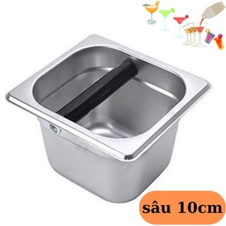 Khay Đập Bã Cà Phê - Hộp Đập Bã Cà Phê Pha Chế - Dụng Cụ Pha Chế