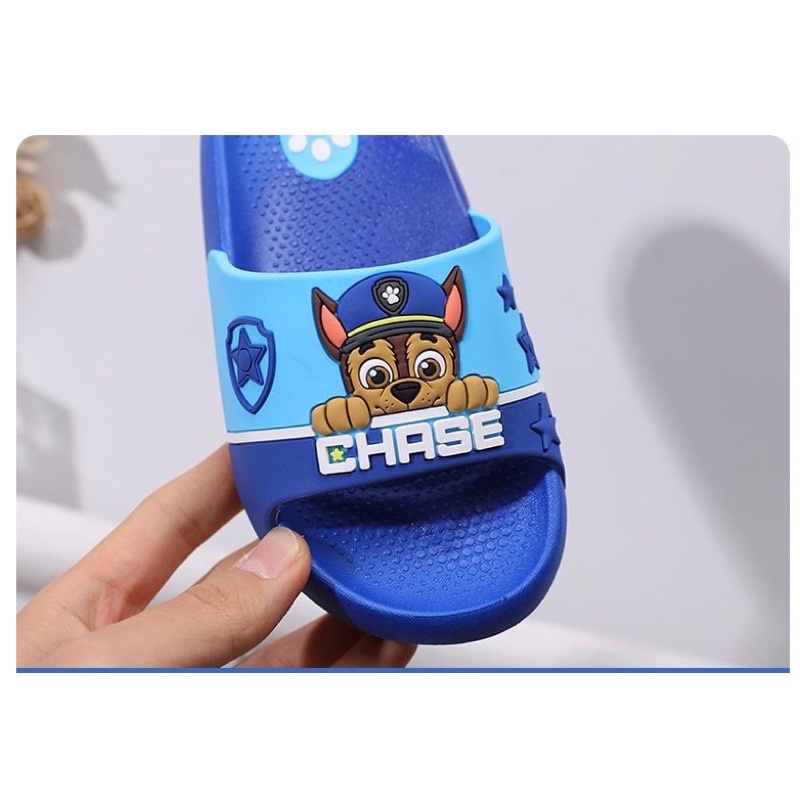 Dép đội chó cứu hộ cho bé HÀNG LOẠI XỊN ĐẸP NHẤT, dép lê, dép quai ngang cho bé trai bé gái