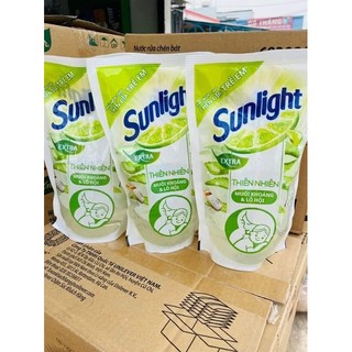 Combo 3 bịch Nước rửa chén sunlight bịch 550ml siêu tiết kiệm