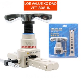 Bộ Loe - Bộ Lã Lệch Tâm Value Model VFT-808-IN (1 Kẹp, Không Dao ) - Bộ loe (lã) ống đồng lệch tâm VALUE cao cấp