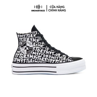 Giày converse women's chuck taylor all star double stack lift my story hi top 570321c