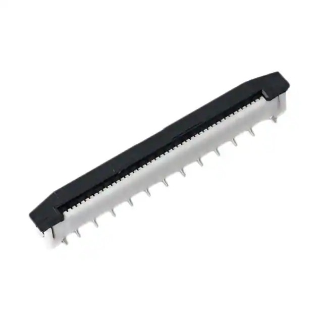 686110183822_Đầu nối FFC & FPC_10 Position FFC Connector Contacts, Vertical - 2 Sided 0.039" (1.00mm
