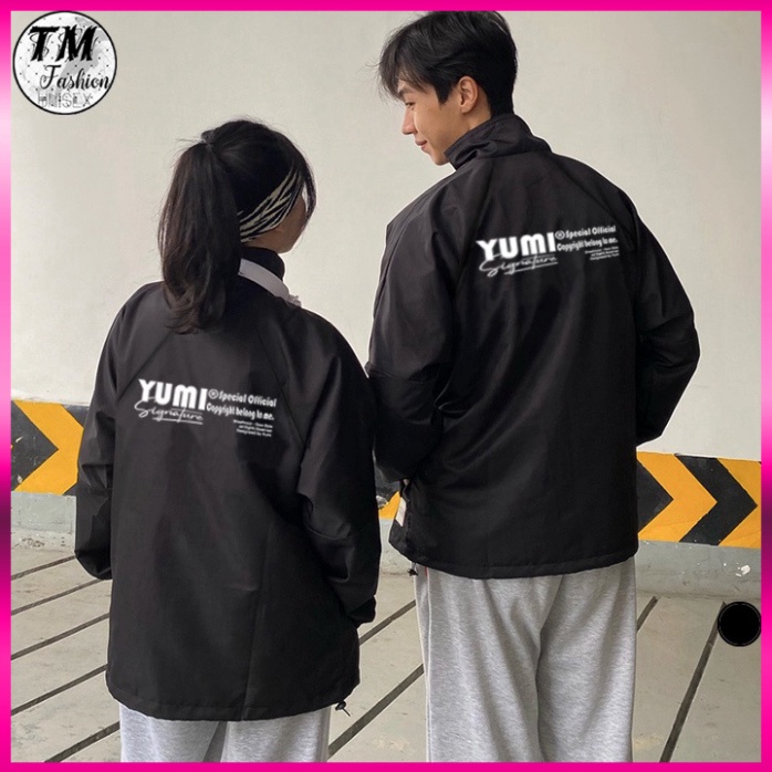 Áo Khoác Dù Mero Local Brand YUMI Jacket Unisex - Áo Gió Trơn 2 Lớp Form Rộng