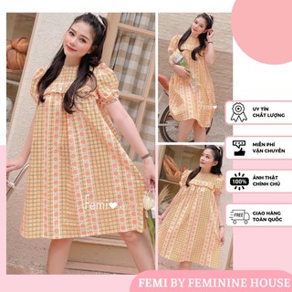 Đầm Suông Thổ Cẩm, đầm xinh, đầm hoạ tiết thổ cẩm, đầm đi chơi