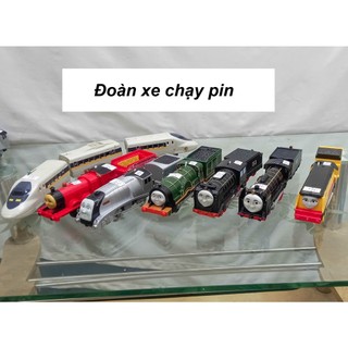 Mô hình xe lửa đồ chơi chạy pin thomas & friends chính hãng tomy & mattel
