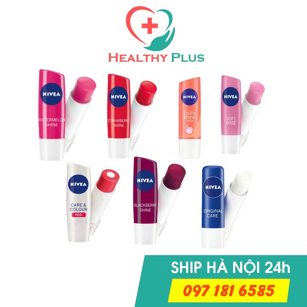 ✔️️️Son dưỡng môi NIVEA hương hoa quả