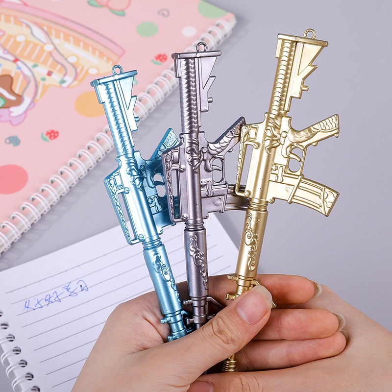 Bút Bi Viết Hình M4a1 - Bút Bi Học Sinh, Sinh Viên Văn Phòng Mực Đen