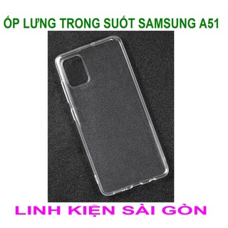 Ốp lưng trong suốt samsung a51