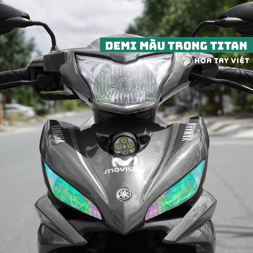 DEMI EX 135 màu TITAN chống trầy Demi Exciter 135 trang trí xe ex 135