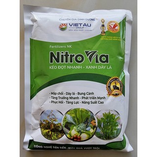 Phân Bón Lá NITRO VIA 500G - Kéo Đọt Nhanh - Xanh Dày Lá