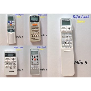 Remote máy lạnh Toshiba các loại. .