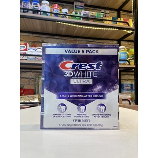 Kem Đánh Răng Crest 3D White Vivid Mint Ultra của Mỹ