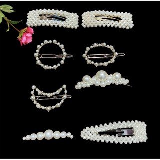 Xả kho kẹp tóc đính hạt xinh xắn giá rẻ