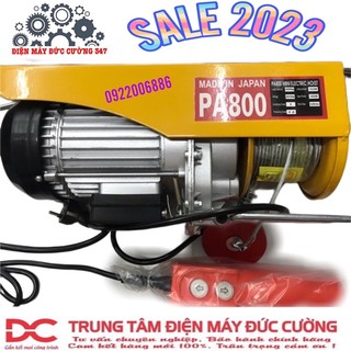 Máy tời điện PA800 cáp 30M