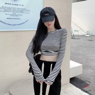 Áo kiểu croptop sọc dưa hấu rút dây quấn eo đủ thứ srd5