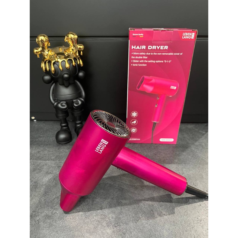 Máy sấy tóc ion Lebenlang LBL3088, bảo hành 24 tháng - hàng chính hãng