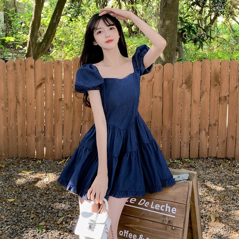 Happy-store ❤️ Mùa xuân hè 2023 phong cách đại học phong cách cổ xưa mặn ngọt quấn ngực khoe eo thon khí chất