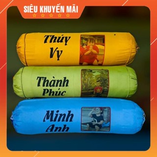 [Giá gốc] Gối ôm trẻ em in tên, in hình ảnh theo yêu cầu cho bé Nhóc Sule