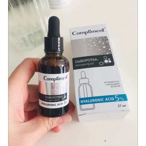 Serum Compliment Salycrylic Acid 2%, Hyaluronic Acid 5%, Vitamin c