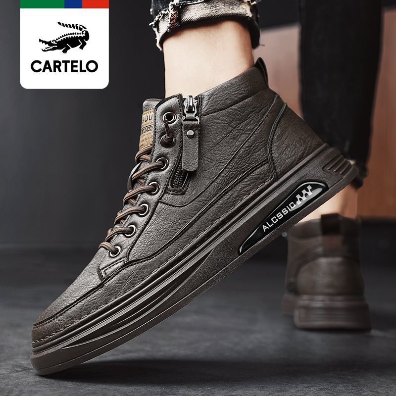 Giày Thể Thao Cổ Cao Chống Trượt Chống Thấm Nước Cho Nam