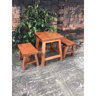 Đôn ghế gỗ thông mặt cong nhập khẩu 30cm
