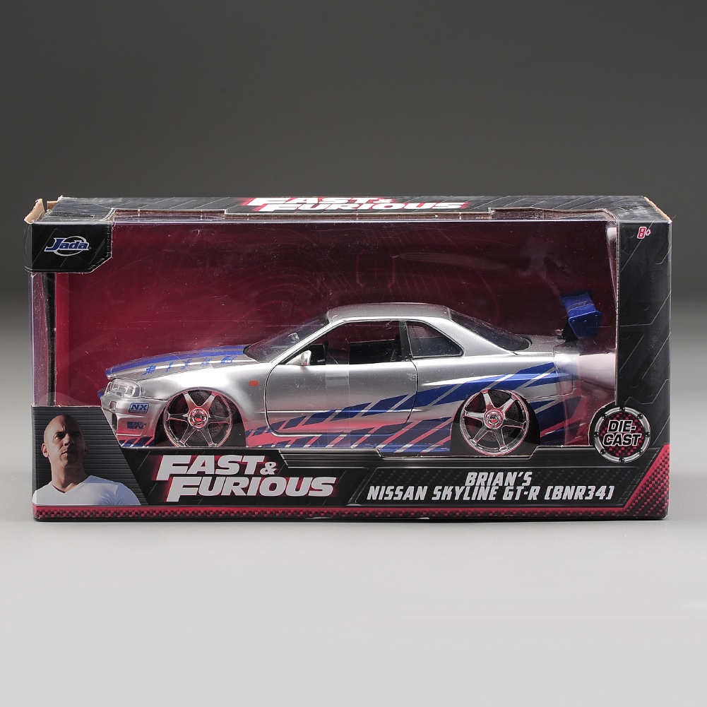 Mô Hình Xe Hơi Nissan GTR34 and GTR35 Tỉ Lệ 1 / 24