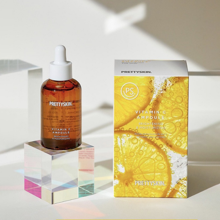 Tinh Chất Dưỡng Trắng Mờ Thâm Nám Prettyskin Vitamin C Ampoule Serum 50ml