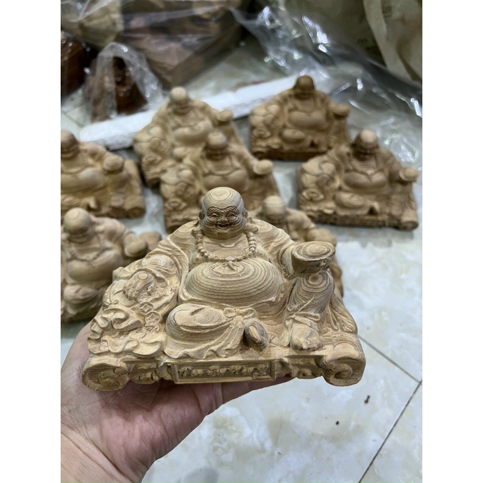 Tượng Di Lặc gỗ ngọc am thơm