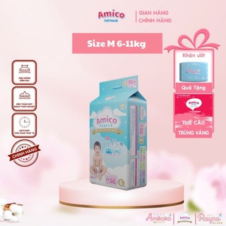 Tã quần AMICO M58+6 (6- 11kg)