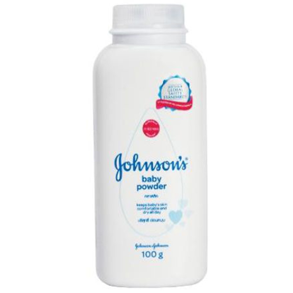 Phấn rôm Johnsons hồng và trắng 100g