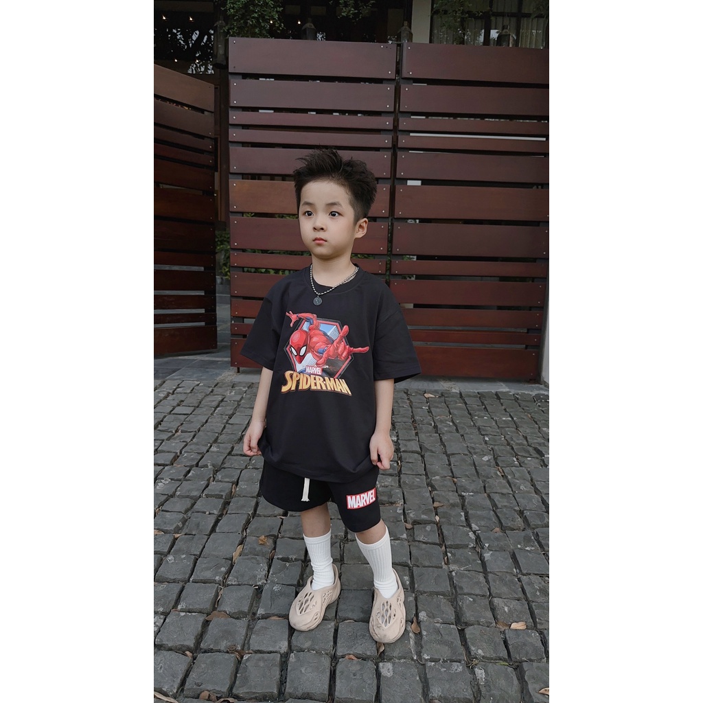 🔥Đồ người nhện, Quần áo trẻ em hè Siêu Nhân SPIDER.M.A.N 2BKids Hot 2023