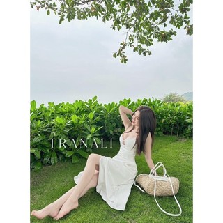 Đầm 2 dây maxi hở lưng - CAROTSHOP