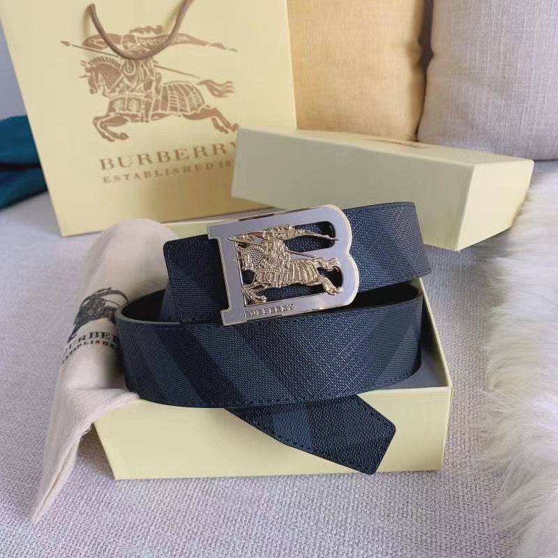 Ví Da Burberry Cao Cấp Chống Mòn Cài Khóa In Chữ B Thời Trang Cao Cấp Cho Nam