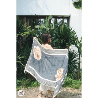 Khăn choàng boho đa năng du lịch sống ảo đi biển