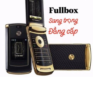 Điện thoại Motorola V8 3G lướt web, âm thanh nổi, nhạc Mp4, /nguyên hộp kèm pin sạc.