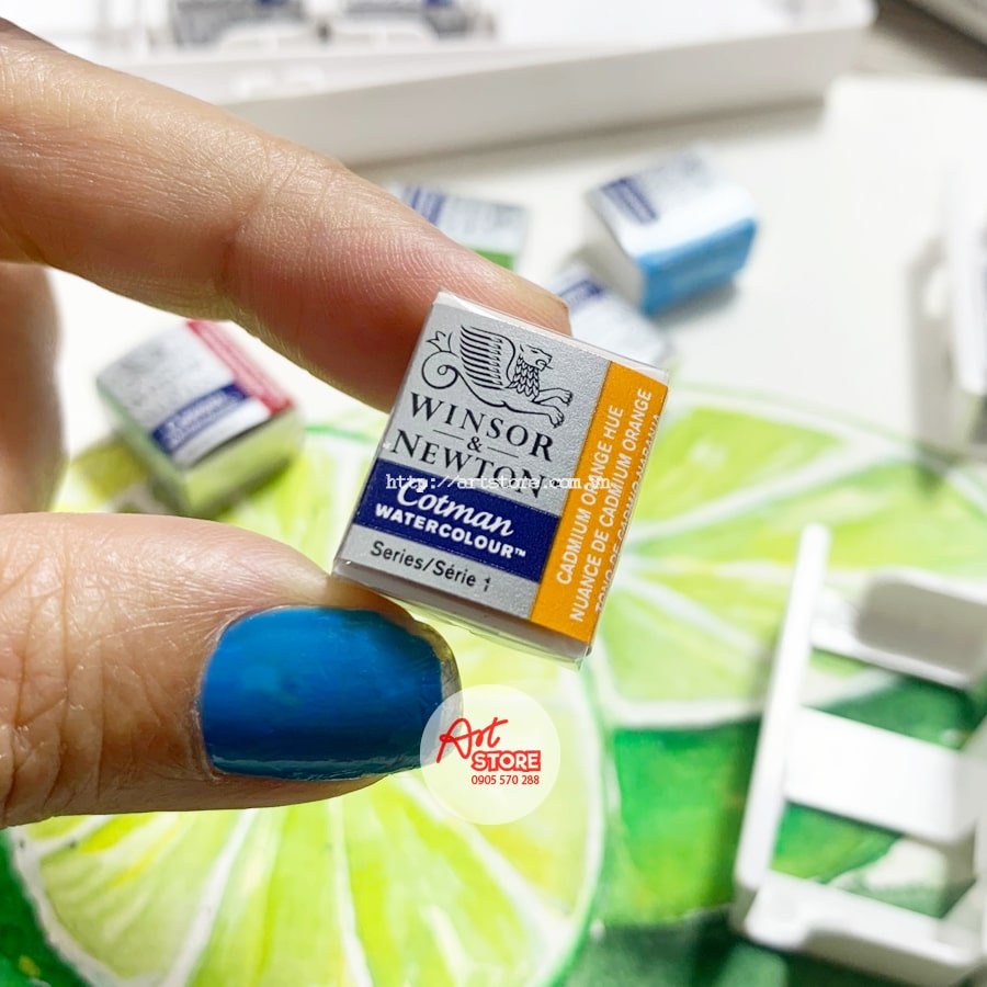 Màu Nước Cao Cấp Dạng Nén Winsor & Newton Cotman Bộ 12M/24M - Hoạ Cụ Artstore