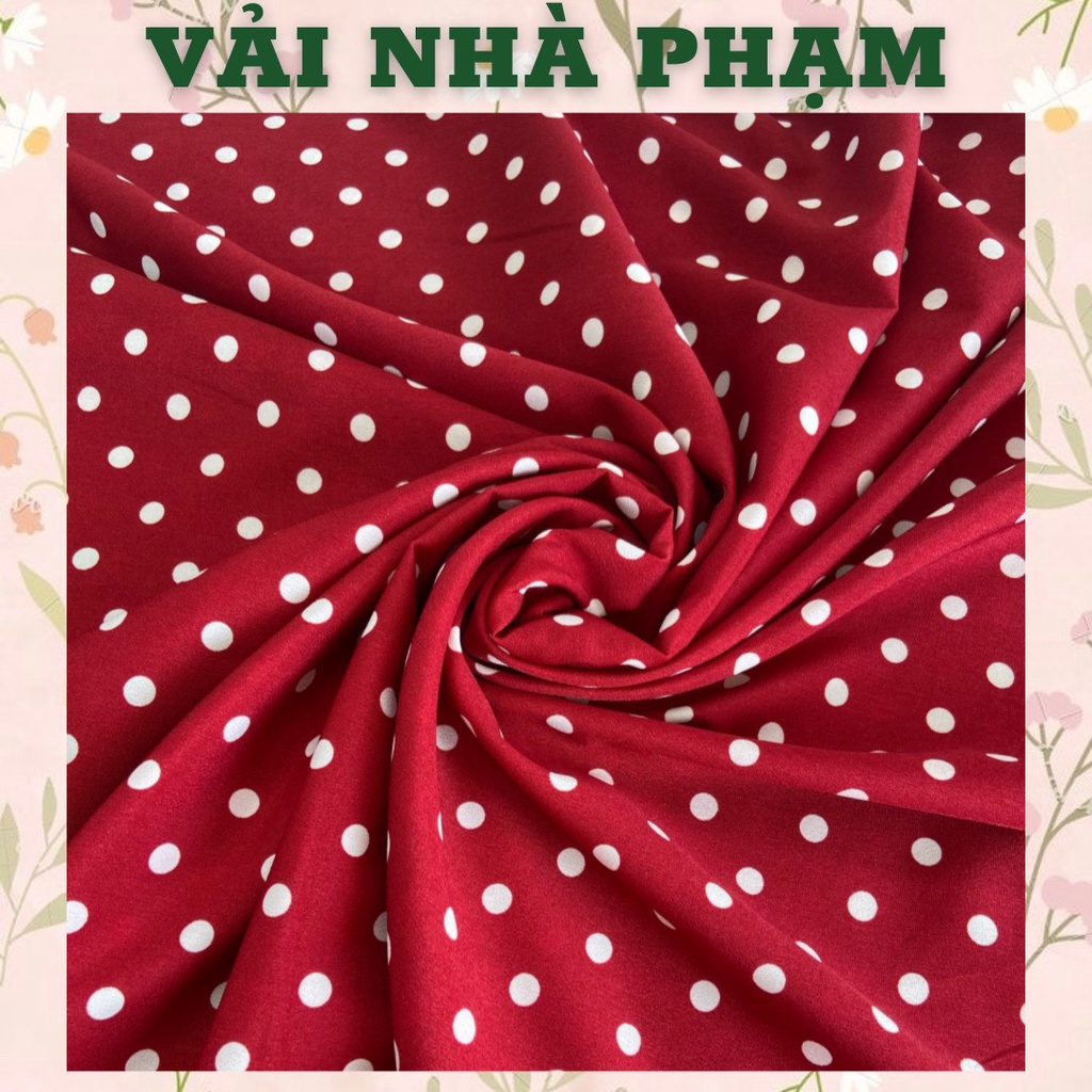 LỤA TẰM CHUN HOẠ TIẾT BI TRẮNG NỀN ĐỎ HUYẾT-KHỔ 1.5M-VẢI NHÀ PHẠM