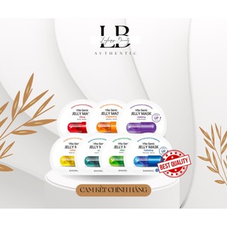 Mặt Nạ Vita Genic BANOBAGI JELLY MASK hộp 10 Miếng Mẫu mới 2021